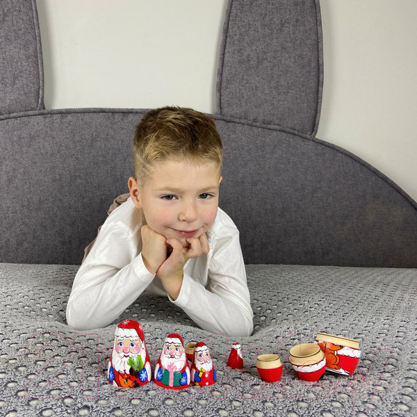 Изображение товара Матрешка сувенирная Брестская Фабрика Сувениров Рождественские матрешки / 5112