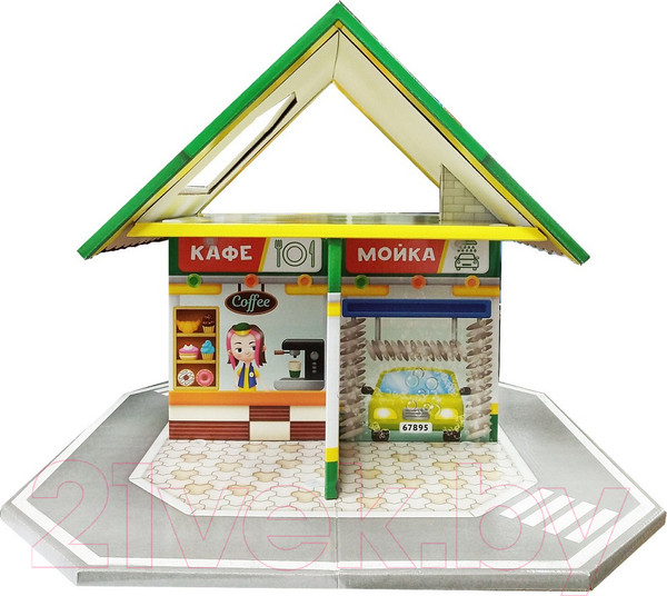 Изображение товара Конструктор Десятое королевство Dream House Автозаправка / 04714