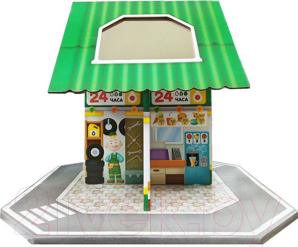Изображение товара Конструктор Десятое королевство Dream House Автозаправка / 04714