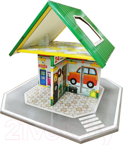 Изображение товара Конструктор Десятое королевство Dream House Автозаправка / 04714