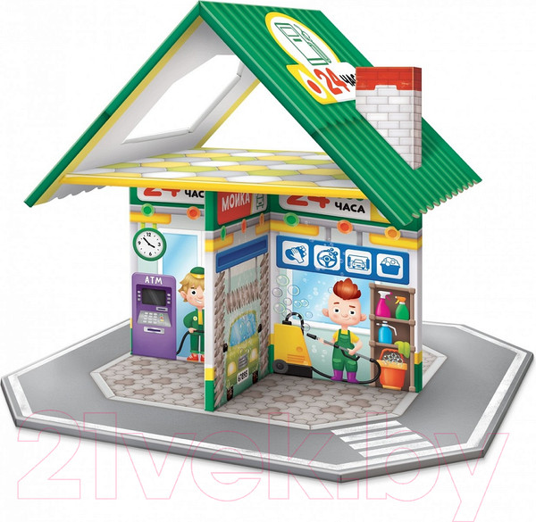 Изображение товара Конструктор Десятое королевство Dream House Автозаправка / 04714