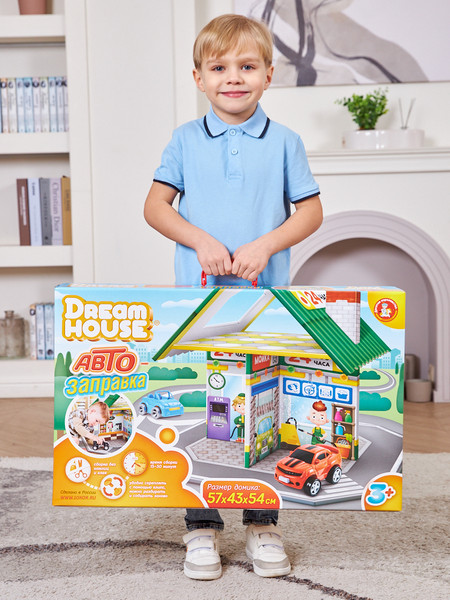 Изображение товара Конструктор Десятое королевство Dream House Автозаправка / 04714