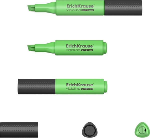 Изображение товара Текстовыделитель Erich Krause Visioline V-17 Mini / 56696 (зеленый)
