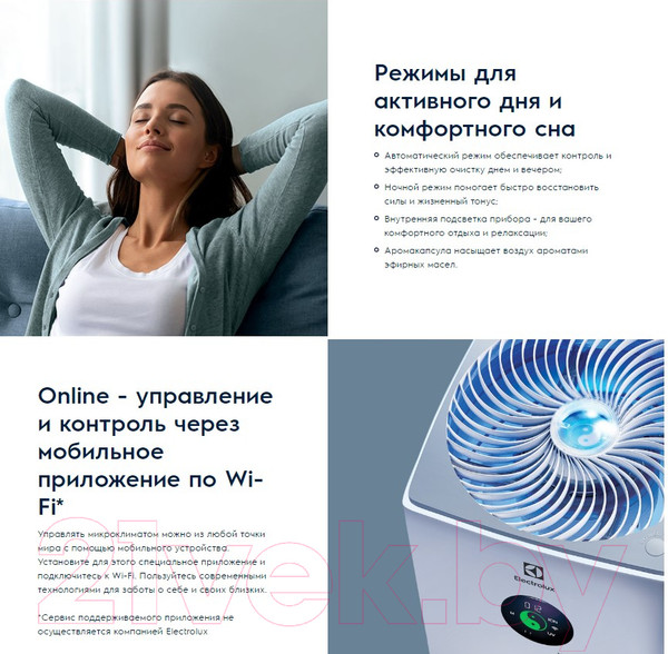Изображение товара Очиститель воздуха Electrolux EAP-2050D