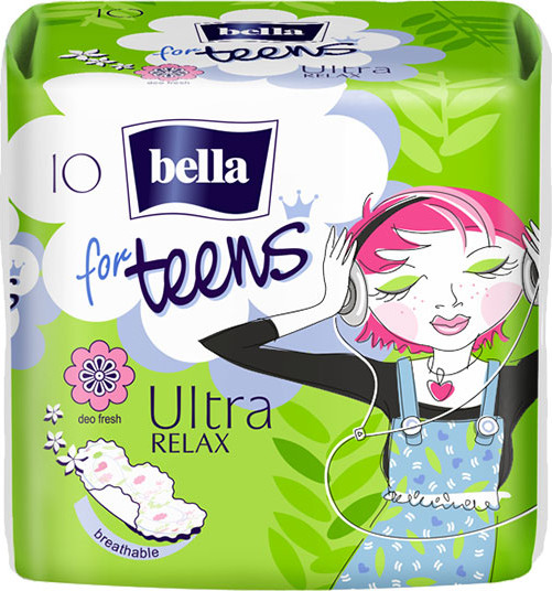 Изображение товара Прокладки гигиенические Bella For Teens Ultra Relax (10шт)