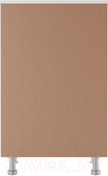 Изображение товара Тумба для ванной Айсберг 50 Волна с верхним ящиком В1