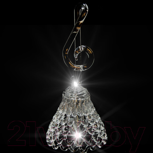 Изображение товара Колокольчик музыкальный ГусьХрусталь Скрипичный ключ GH-M010