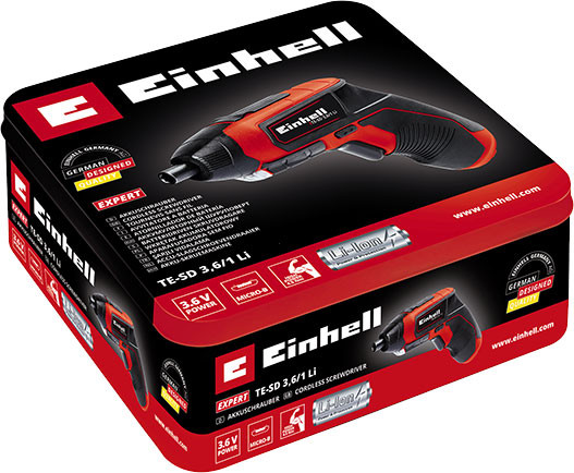 Изображение товара Электроотвертка Einhell TE-SD 3.6/1 Li (4513501)