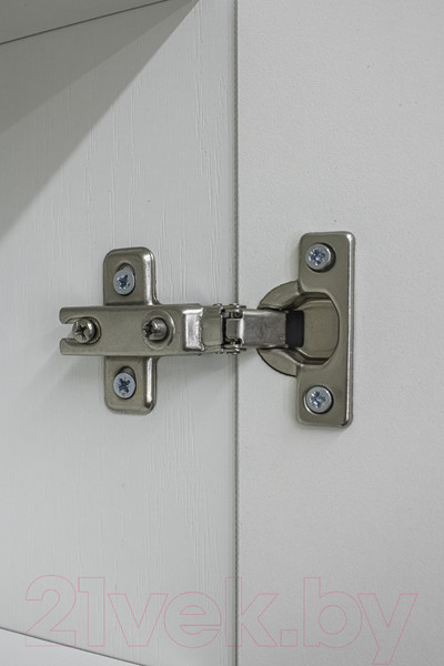 Изображение товара Шкаф с зеркалом для ванной Айсберг Волна 1-50 (правый)