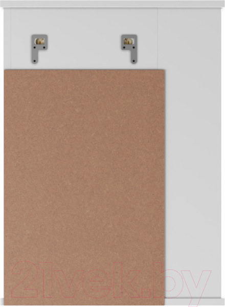 Изображение товара Шкаф с зеркалом для ванной Айсберг Волна 1-50 (правый)