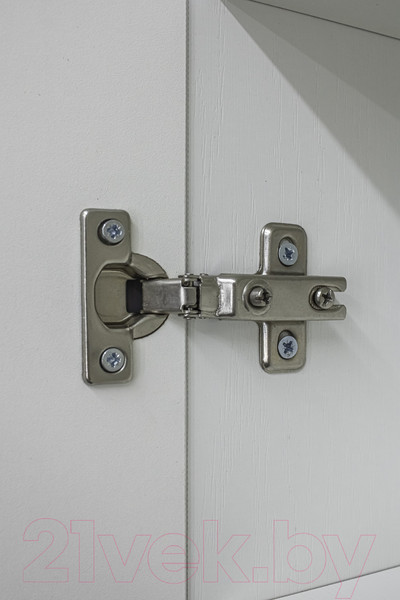 Изображение товара Шкаф с зеркалом для ванной Айсберг Волна 1-60 (левый)