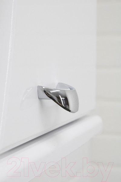 Изображение товара Шкаф с зеркалом для ванной Айсберг Волна 50 (правый)