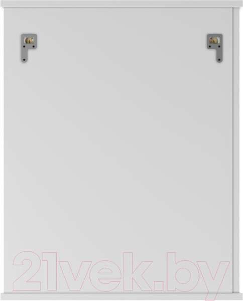 Изображение товара Шкаф с зеркалом для ванной Айсберг Волна 55 (левый)