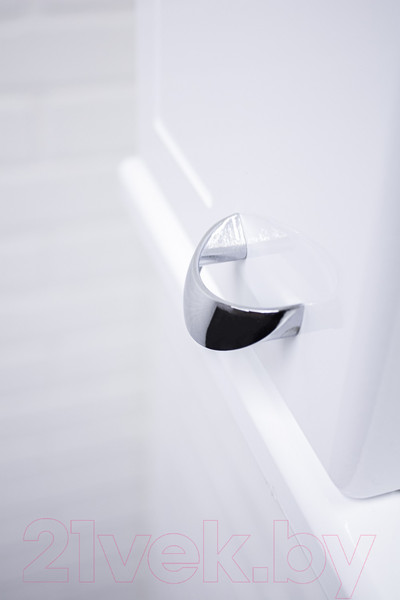 Изображение товара Шкаф с зеркалом для ванной Айсберг Классик 50 (правый)