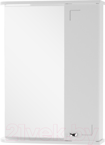 Изображение товара Шкаф с зеркалом для ванной Айсберг Классик 50 (правый)