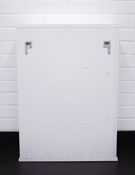 Изображение товара Шкаф с зеркалом для ванной Айсберг Классик 55 (левый)