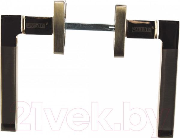 Изображение товара Ручка дверная Puerto Савоярди / INAL 514-02 SN/NP (никель матовый/никель блестящий)