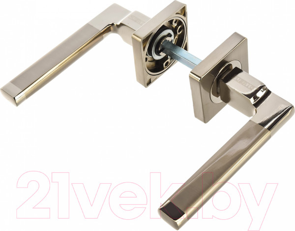 Изображение товара Ручка дверная Puerto Савоярди / INAL 514-02 SN/NP (никель матовый/никель блестящий)