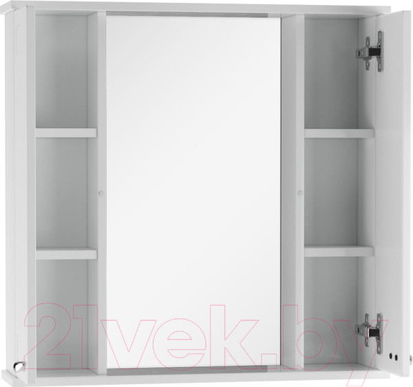 Изображение товара Шкаф с зеркалом для ванной Айсберг Классик 70