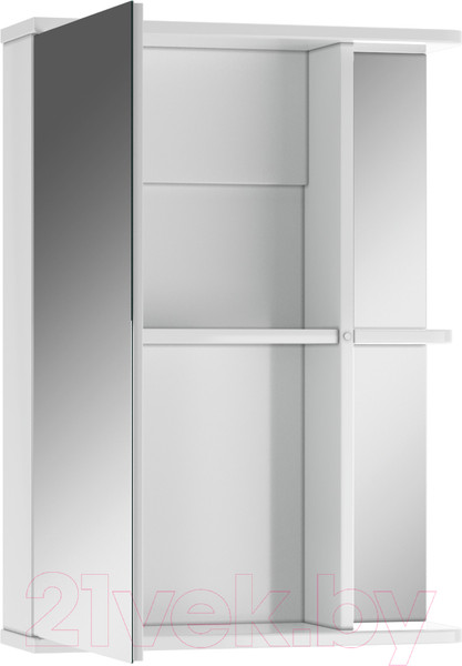 Изображение товара Шкаф с зеркалом для ванной Айсберг Норма 1-50 (левый)