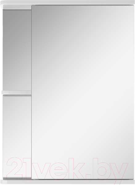 Изображение товара Шкаф с зеркалом для ванной Айсберг Норма 1-50 (правый)