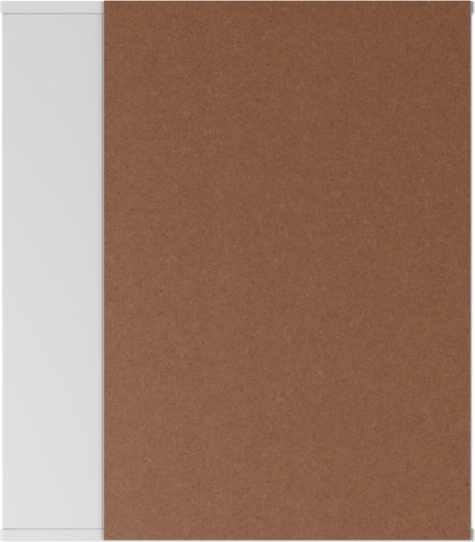 Изображение товара Шкаф с зеркалом для ванной Айсберг Норма 1-60 (левый)