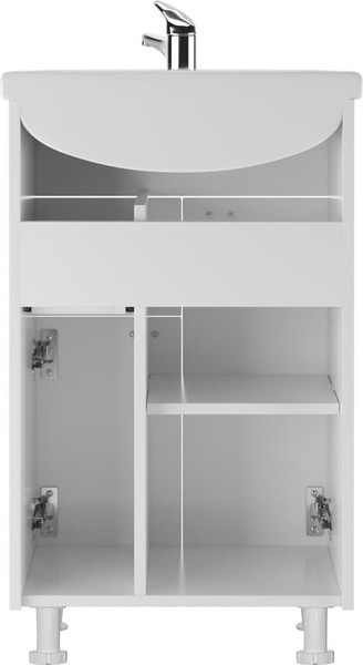Изображение товара Тумба под умывальник Айсберг 50 Классик с верхним ящиком В1