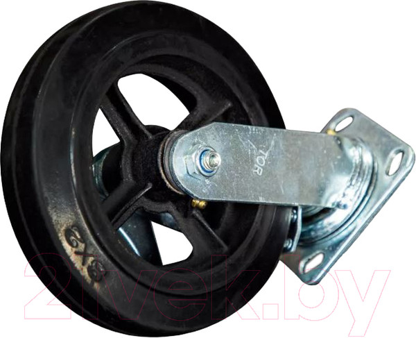 Изображение товара Опора колесная для тележки складской TOR SCdb 80 200мм с тормозом N / 1024162