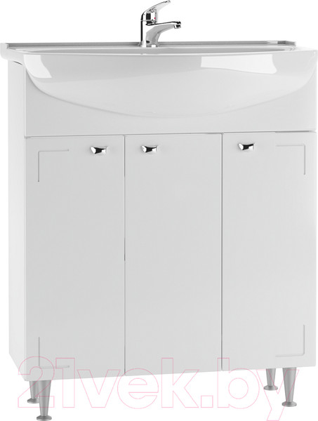 Изображение товара Тумба под умывальник Айсберг Амур 70 Классик без ящика