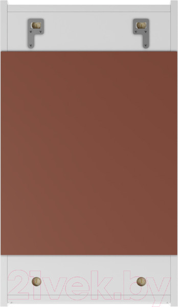 Изображение товара Шкаф с зеркалом для ванной Айсберг Норма 40 1 дверь