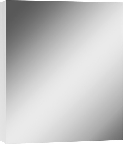 Изображение товара Шкаф с зеркалом для ванной Айсберг Норма 60 1 дверь