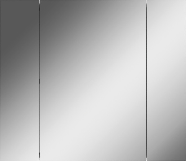 Изображение товара Шкаф с зеркалом для ванной Айсберг Норма 80 3 двери