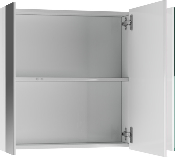 Изображение товара Шкаф с зеркалом для ванной Айсберг Норма 80 3 двери