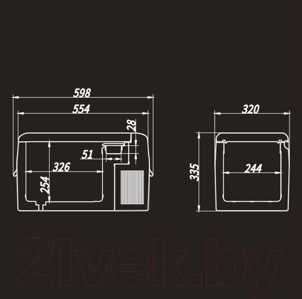 Изображение товара Автохолодильник Meyvel AF-E22