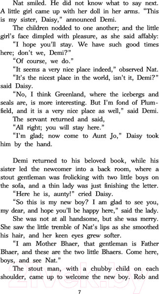 Изображение товара Книга АСТ Маленькие мужчины. Уровень 4 Легко читаем по-английски (Олкотт Л.М.)