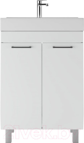 Изображение товара Тумба под умывальник Айсберг Енисей 60 Контраст без ящика