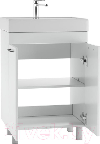 Изображение товара Тумба под умывальник Айсберг Енисей 60 Контраст без ящика