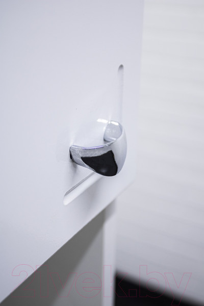 Изображение товара Шкаф-пенал для ванной Айсберг Классик 30 без ящика (левый)