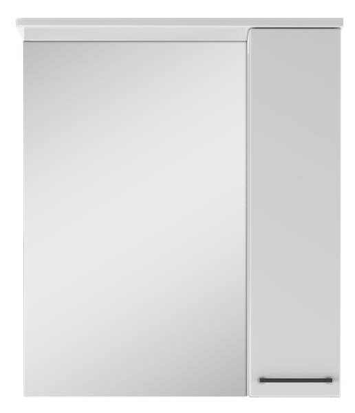 Изображение товара Шкаф с зеркалом для ванной Айсберг Контраст 60 (правый)