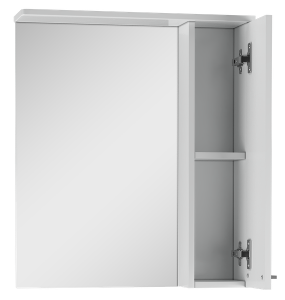 Изображение товара Шкаф с зеркалом для ванной Айсберг Контраст 60 (правый)