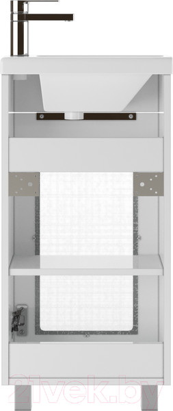 Изображение товара Тумба под умывальник Айсберг Миранда 40 Кристалл без ящика