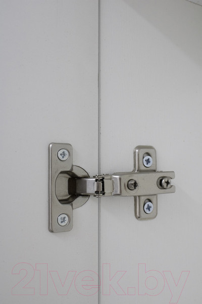 Изображение товара Шкаф с зеркалом для ванной Айсберг Лилия 55 (левый)