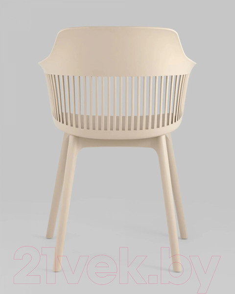 Изображение товара Стул Stool Group Crocus с подушкой (пластик бежевый)