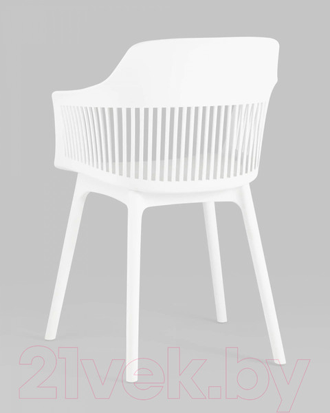 Изображение товара Стул Stool Group Crocus с подушкой (пластик белый)