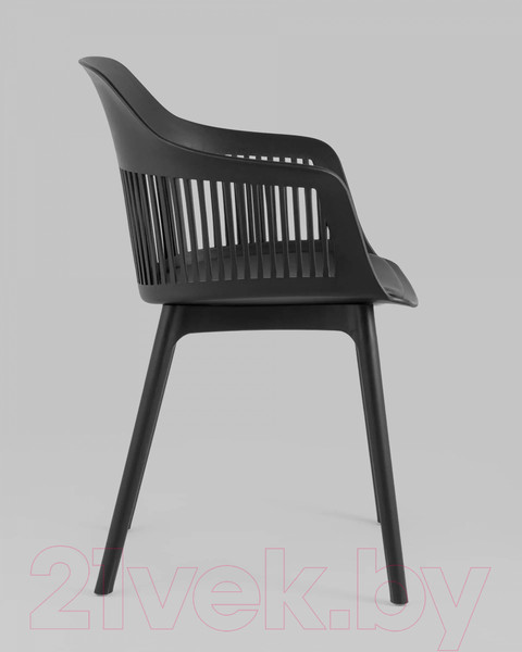 Изображение товара Стул Stool Group Crocus с подушкой (пластик черный)