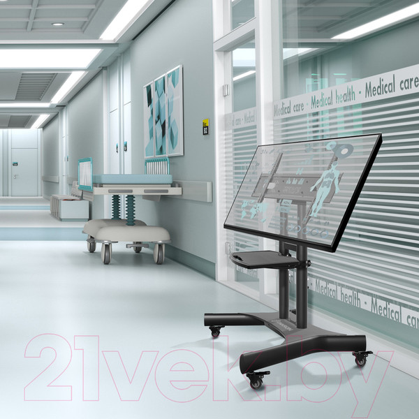 Изображение товара Стойка для ТВ/аппаратуры Onkron TS1380 (черный)