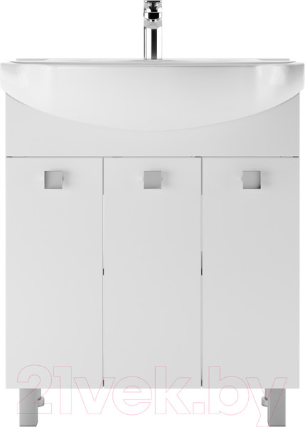Изображение товара Тумба под умывальник Айсберг Элеганс 75 Мега без ящика