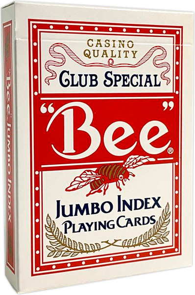 Изображение товара Игральные карты Bee Jumbo Index Red & Blue / 1001770