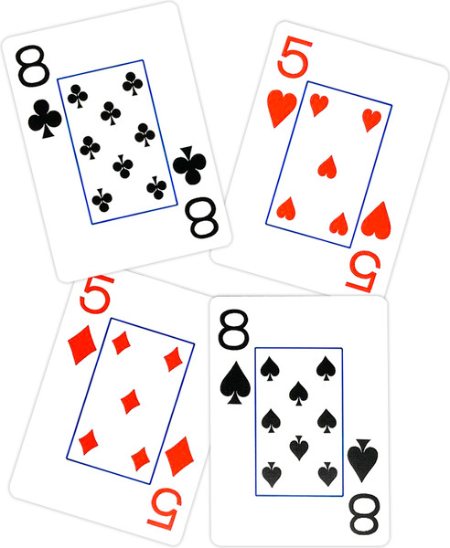 Изображение товара Игральные карты Bee Jumbo Index Red & Blue / 1001770