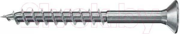 Изображение товара Шуруп FISCHER FPF CTP 5.0x80 / 670382K (100шт, белый цинк)